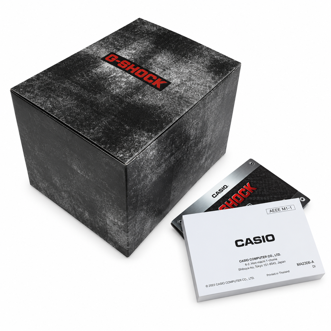 Casio G-Shock White Steel Iced Out Bagutte Diamond Watch 4.90CT
