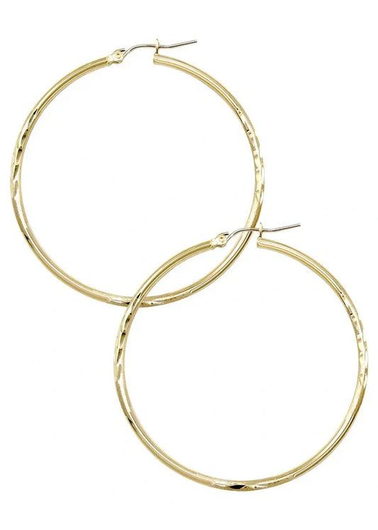 Effortlessly Chic: The Magic of Gold Hoops for Every Woman