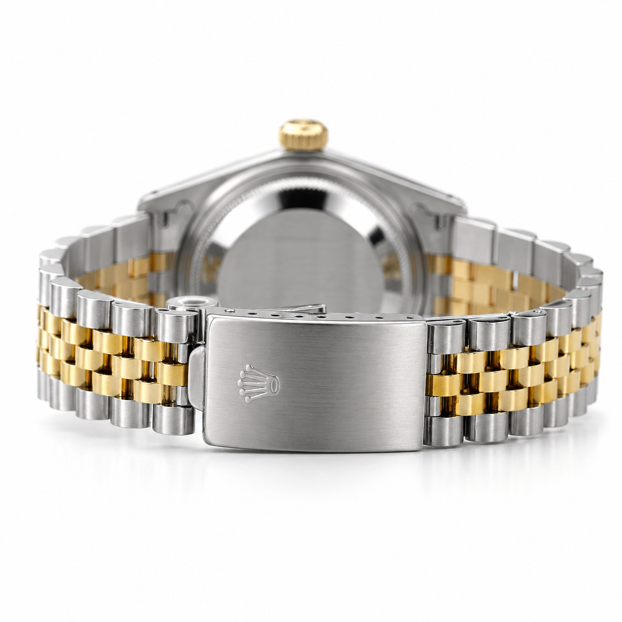 Rolex Datejust Watch 16013 | 36MM | Custom Jubille Band Pink Diamond Dial | Diamond Bezel
