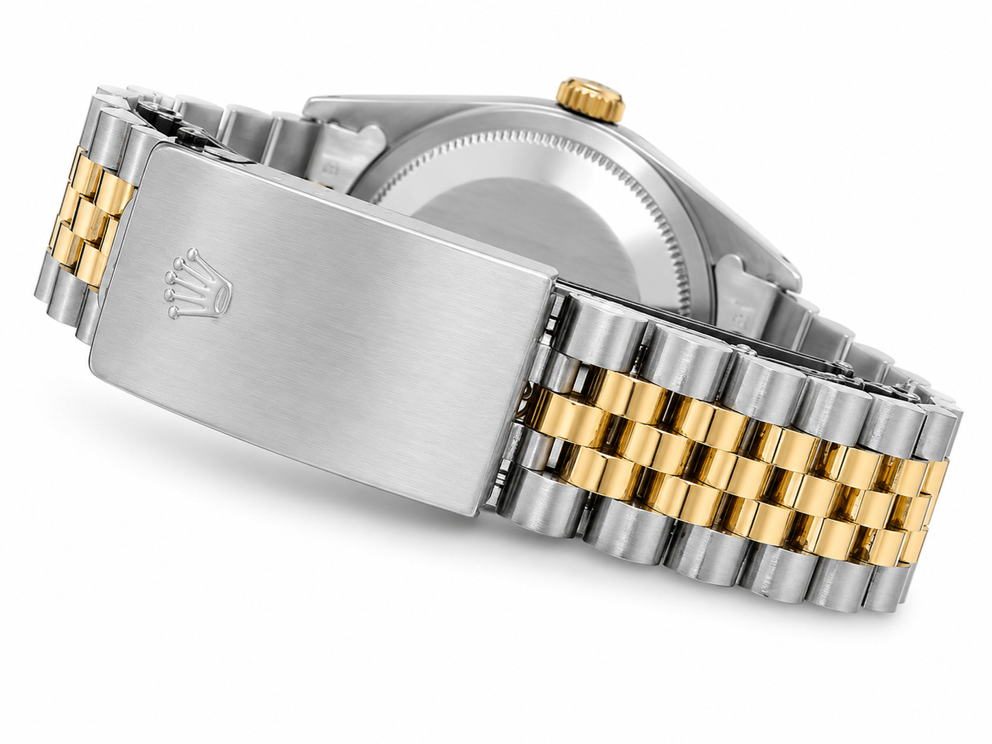 Rolex Datejust Watch 16013 for Men | 36MM| Champagne Roman Dial Jubilee Band Full Set