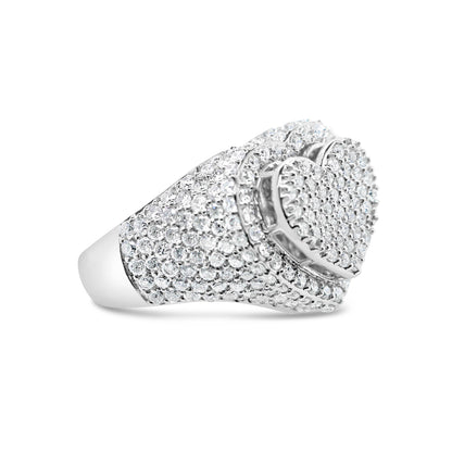 Gold Diamond Heart Ring | 14K | 2.40 CTW