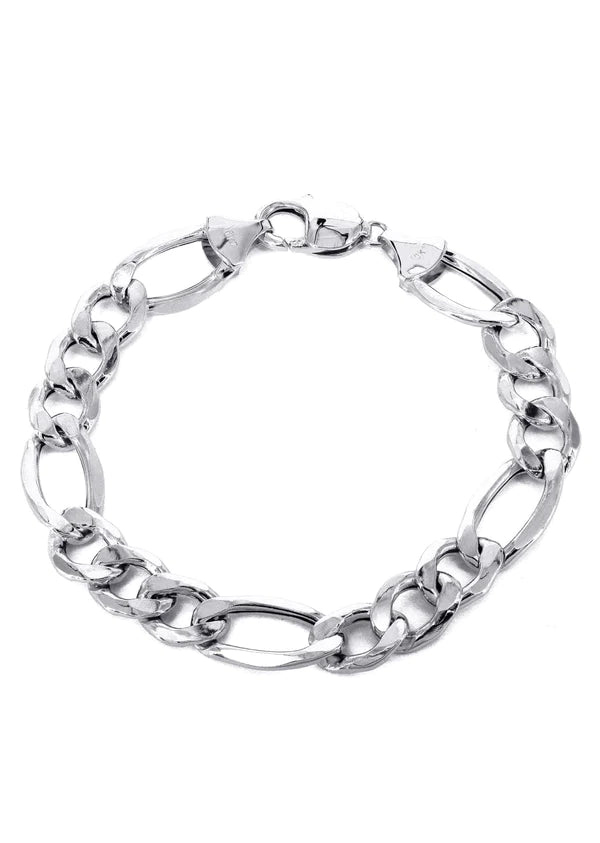 Hollow yellow figaro bracelet