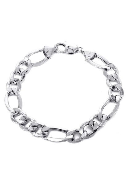 Hollow yellow figaro bracelet