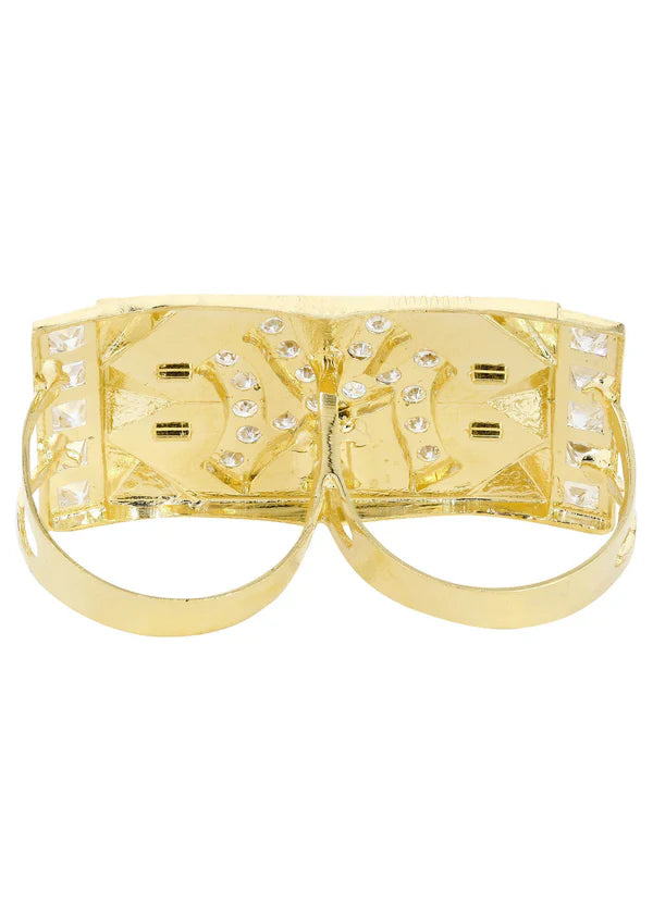 Mens Yankees Ring | 10K Solid Yellow Gold