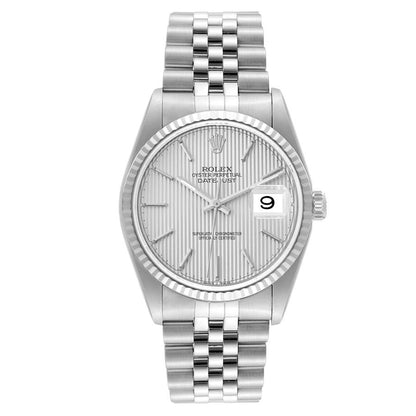 Rolex Datejust Watch | 36MM | Tapestry Dial | Jubilee Band 16234
