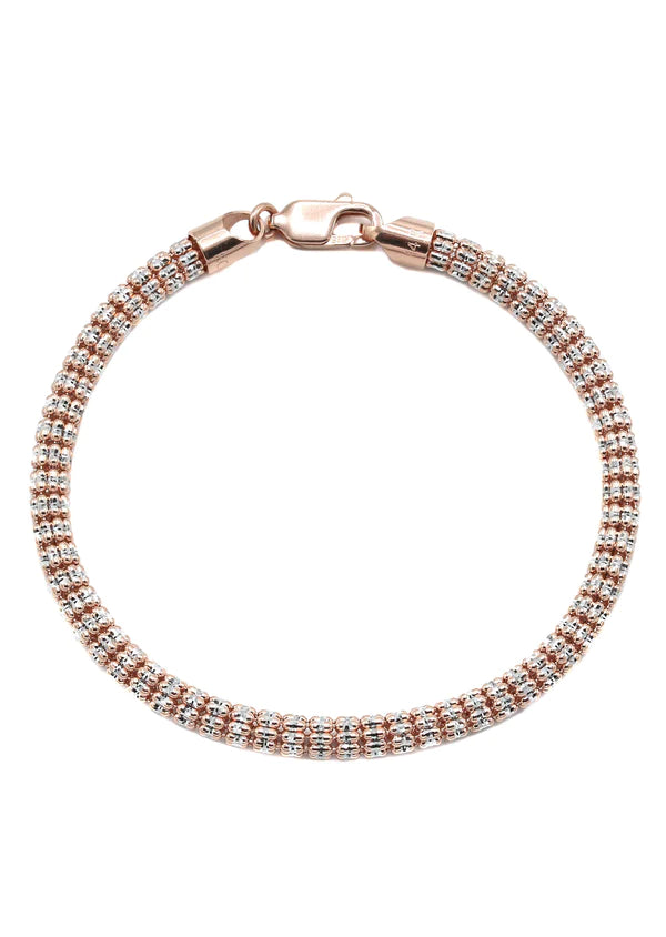 Buy Ice Bracelet 10K/14K Rose Gold Online For Men, Women