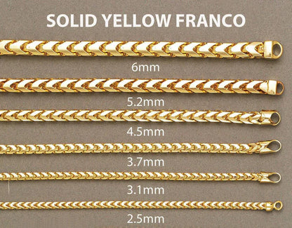 solid yellow franco